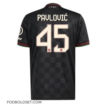 Bayern Munich Aleksandar Pavlovic #45 Tredjetrøje 2025-26 Kortærmet Bayern Munich Aleksandar Pavlovic #45 Tredjetrøje 2025-26 Kortærmet